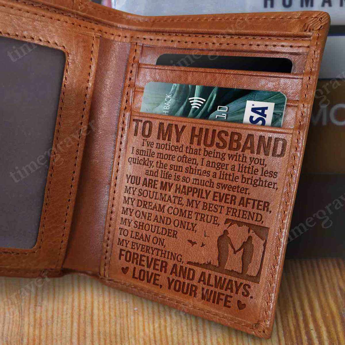 RV1150 - I Smile More Often - Wallet – Time Graver