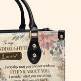 God Says You Are - Personalized Leather Handbag