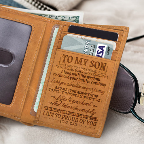 RE2041 - You Are Loved - Trifold Wallet