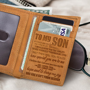 RE2074 - Give Me Hope - Trifold Wallet