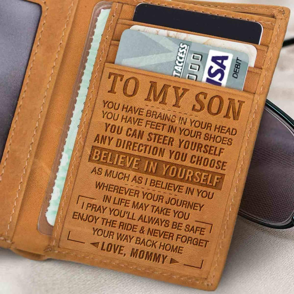 RE2203 - Believe In Yourself - Trifold Wallet