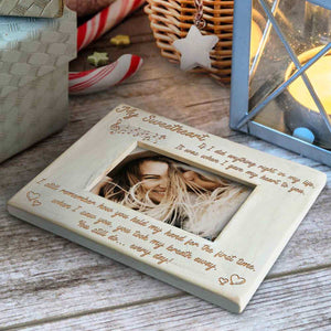 AB2266 - My Sweet Heart - Wood Frame