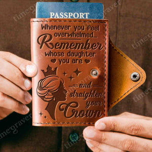 ZD2356 - Straighten Your Crown - Passport Cover