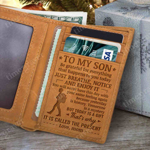 RE2414 - Today Is a Gift - Trifold Wallet