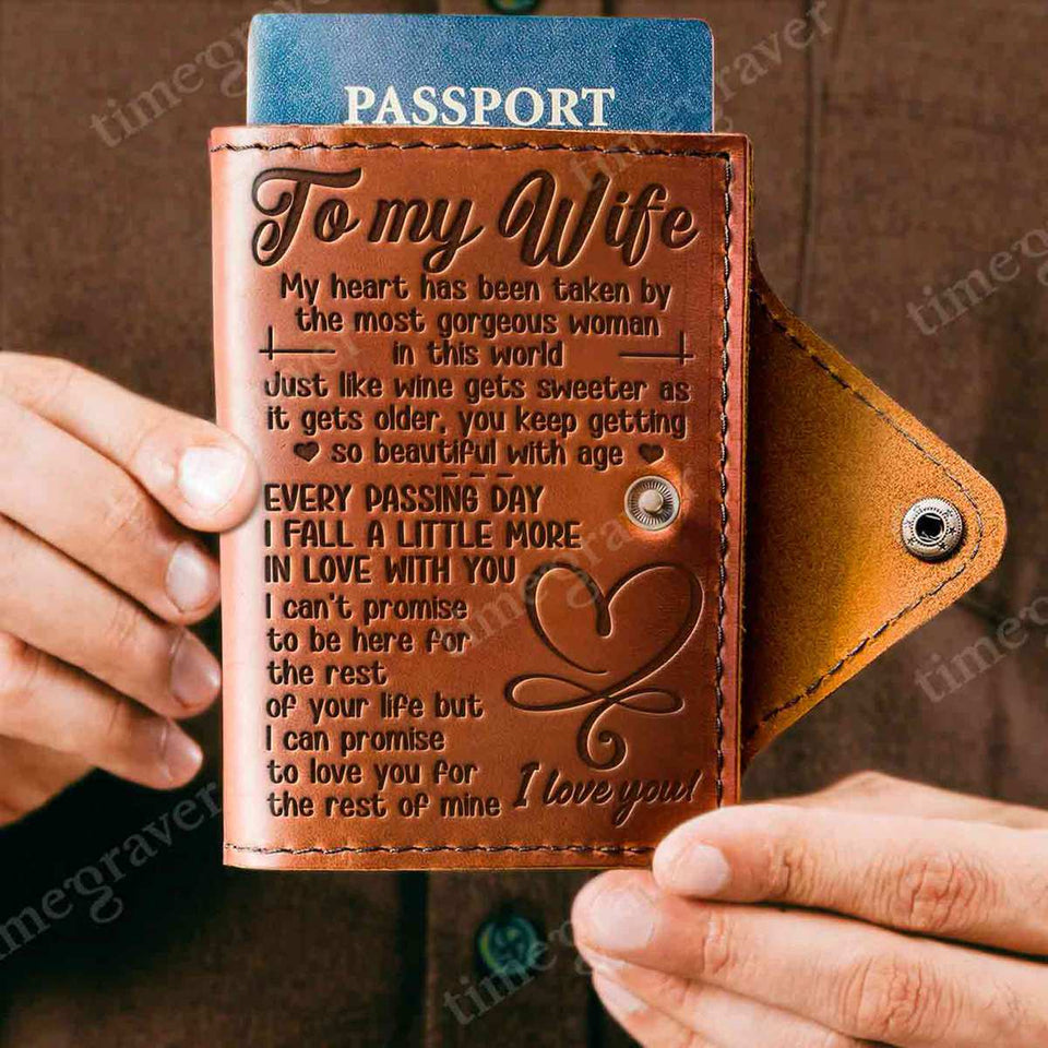 ZD2448 - Beautiful With Age - Passport Cover