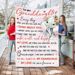 RN2767 - Always Be My Grandchild - Blanket