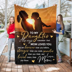 RN2800 - Mom Loves You - Blanket