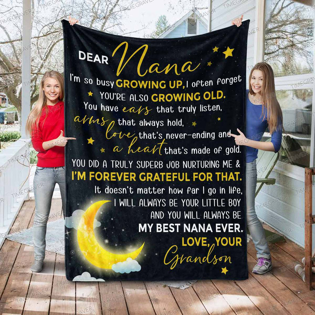 RN0966 - My Best Nana - Blanket