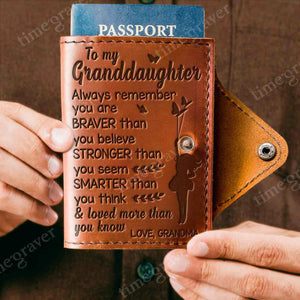 ZD2310 - My Granddaughter - Passport Cover