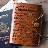 ZD2310 - My Granddaughter - Passport Cover