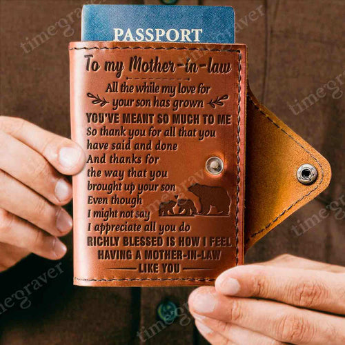 ZD2358 - Richly Blessed - Passport Cover