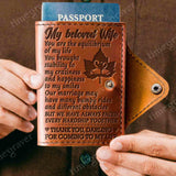 ZD2449 - Thank You, Darling - Passport Cover