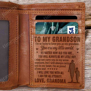RV2786 - Grandson, My Little World - Wallet