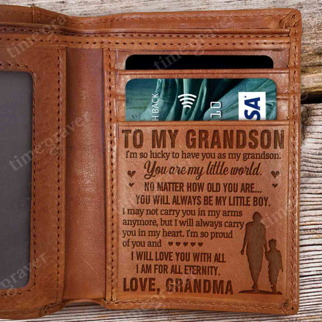 RV2786 - Grandson, My Little World - Wallet