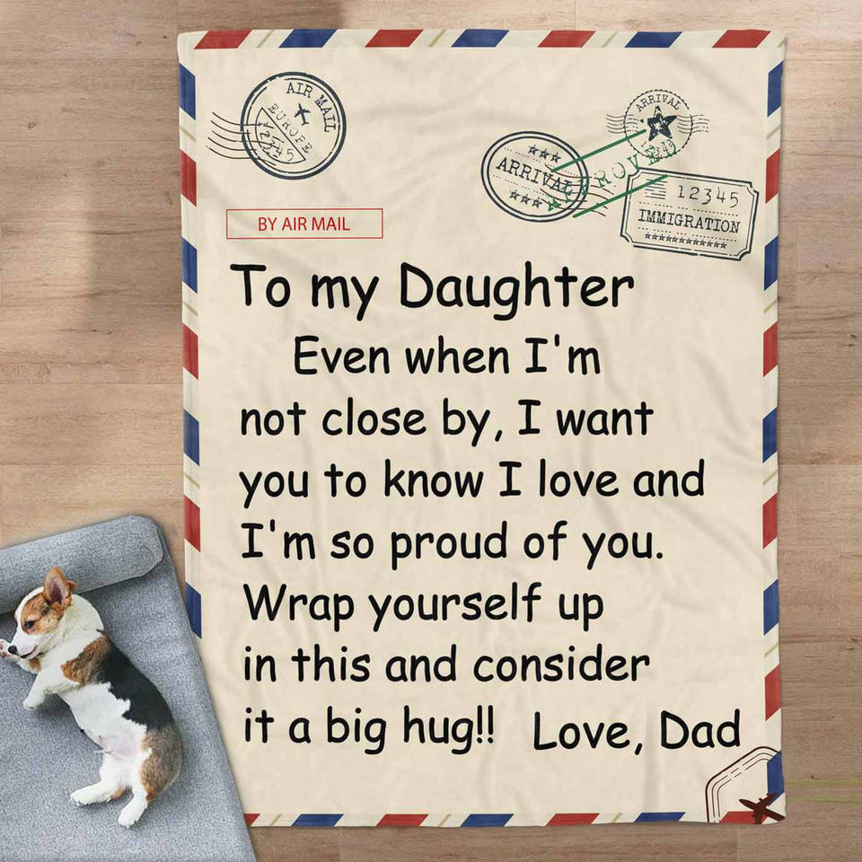 RN2811 - Dad and Daughter - Blanket