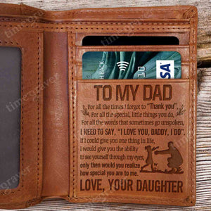 RV0620 - I Love You, Daddy - Wallet